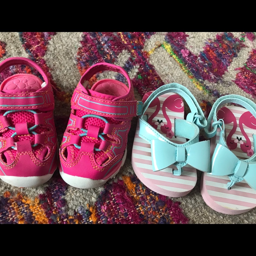 Baby girl summer shoe bundle